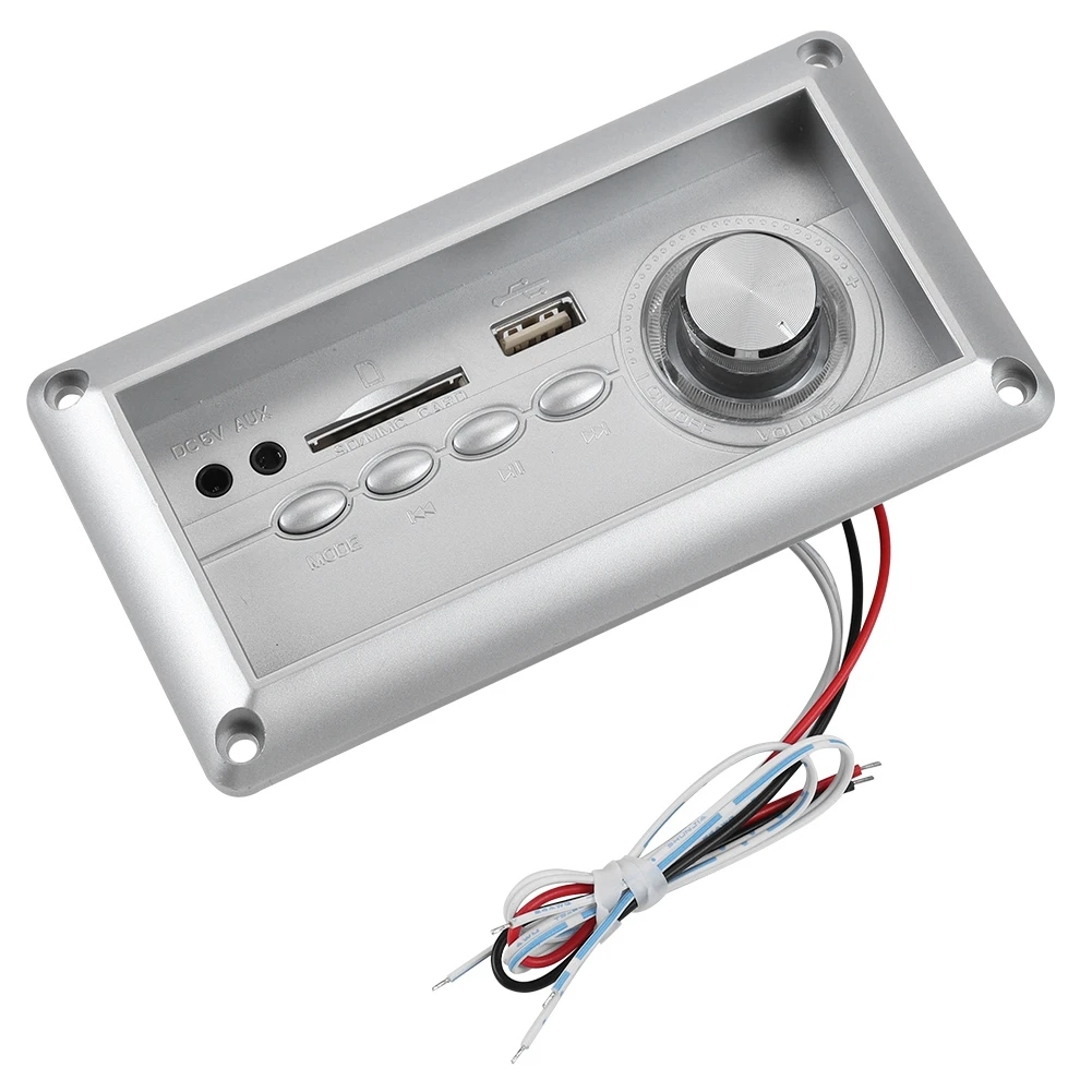 MP3 Decode Board BT Lossless MP3 Sofa Stool 5V Speaker Decode Boards English Version 800MA-1.2A