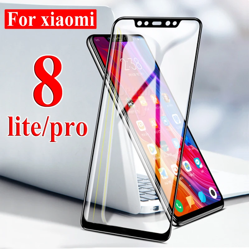 Защитное стекло для xiaomi mi 8 lite pro explorer se ksio xio светильник закаленное verre tremp лист