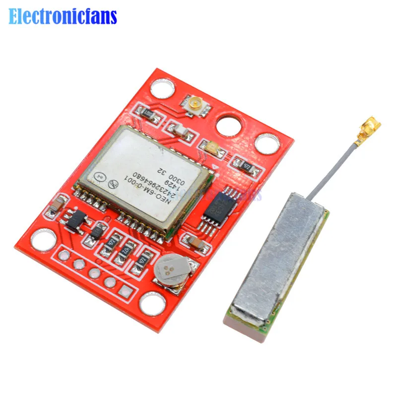 1 комплект GY NEO6MV2 NEO 6M GPS модуль с управлением полетом EEPROM RS232 TTL большая антенна для
