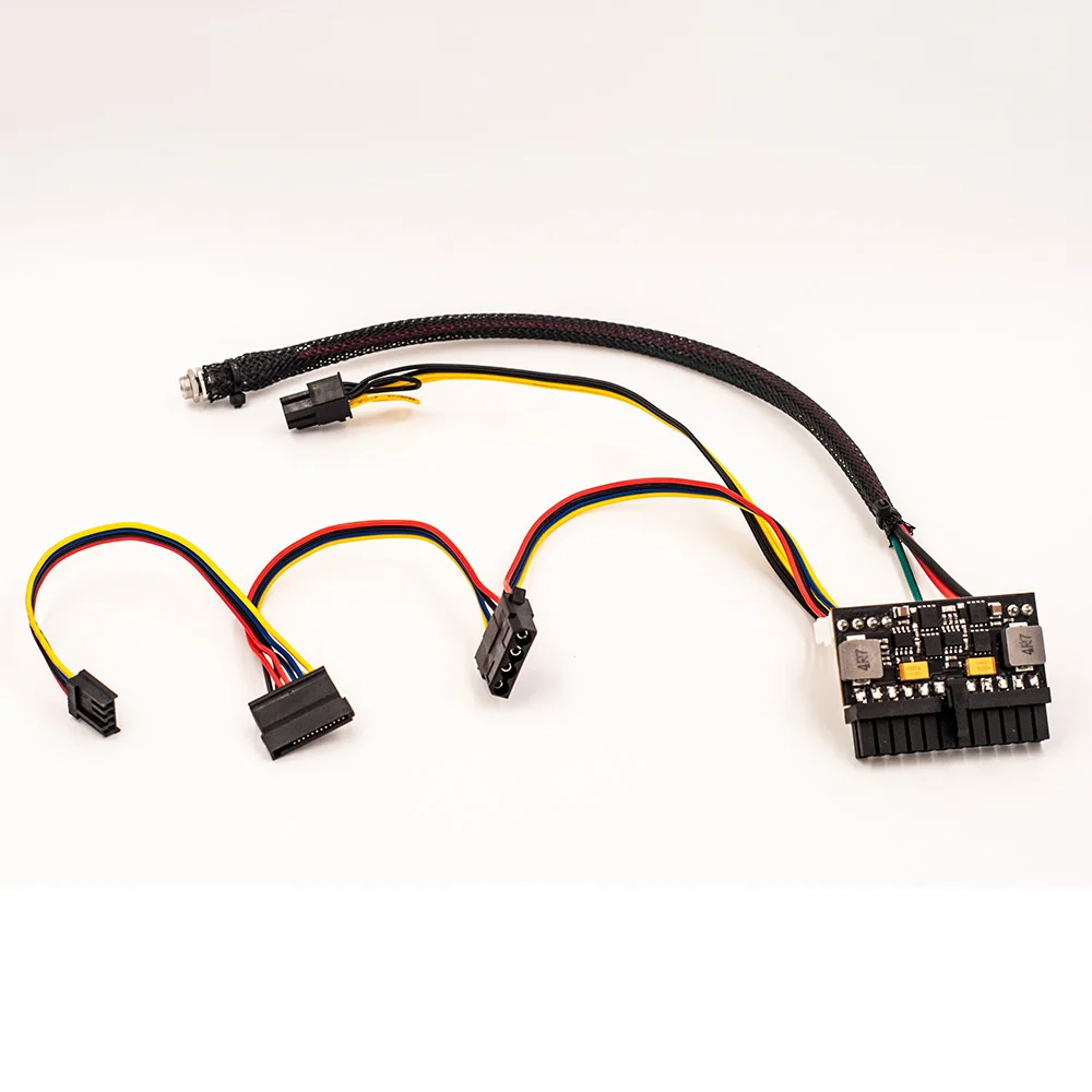 Блок питания Pico ATX 24pin mini itx dc atx пиковая мощность 12 В 150 Вт кабель для компьютера