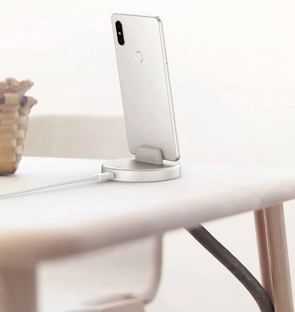 Xiaomi Panki держатель для мобильного телефона тип-c 18 Вт Быстрая зарядка Настольный держатель для телефона поддержка зарядки для Samsung Huawei
