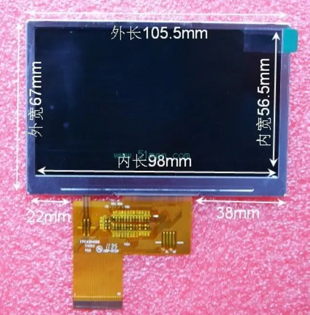 

Fpc-ftg430d06z-00 4304008 display fpc screen lcd screen touch
