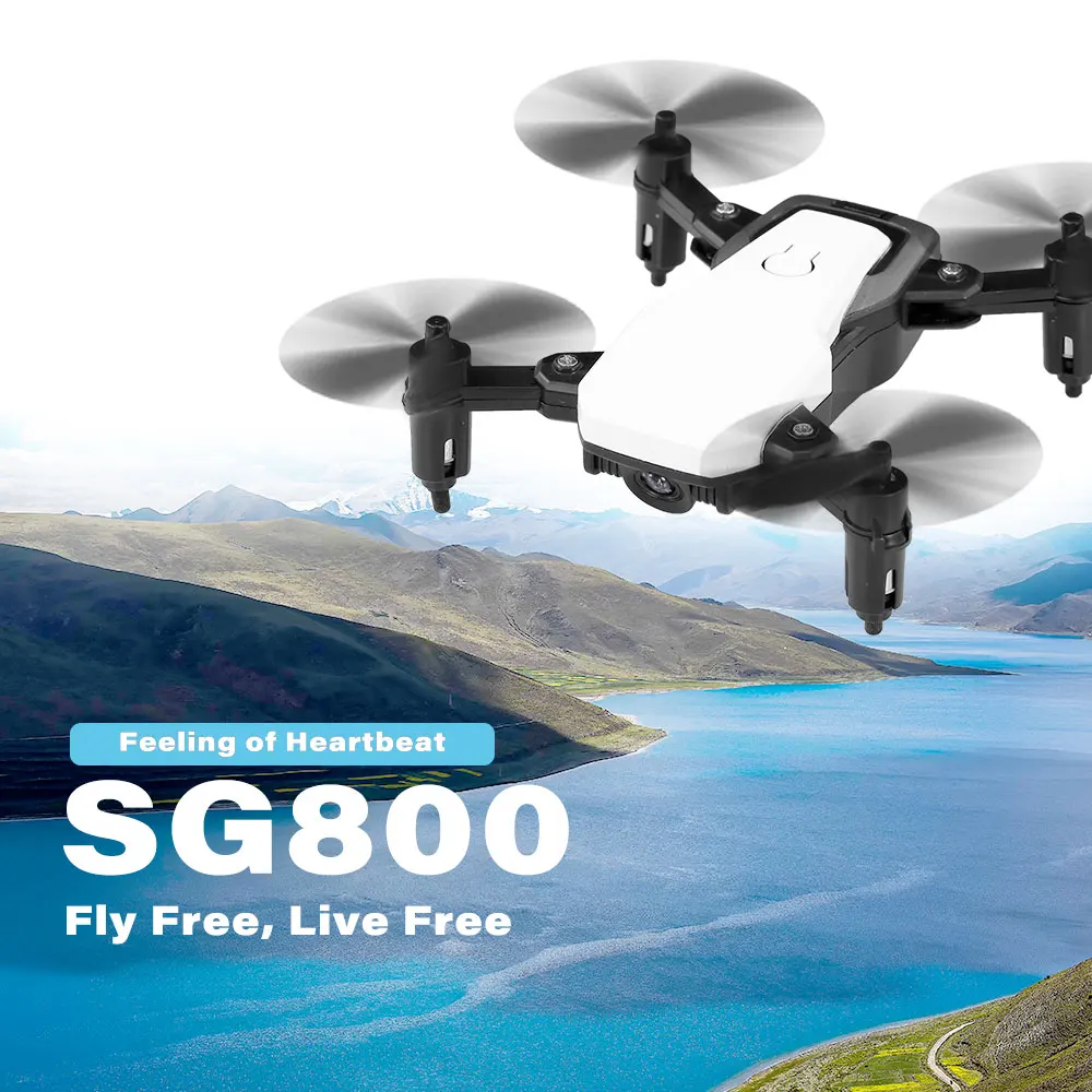 SG800 RC Дрон 720 P широкоугольный Wifi FPV жеста Фото Видео высота Удержание складной