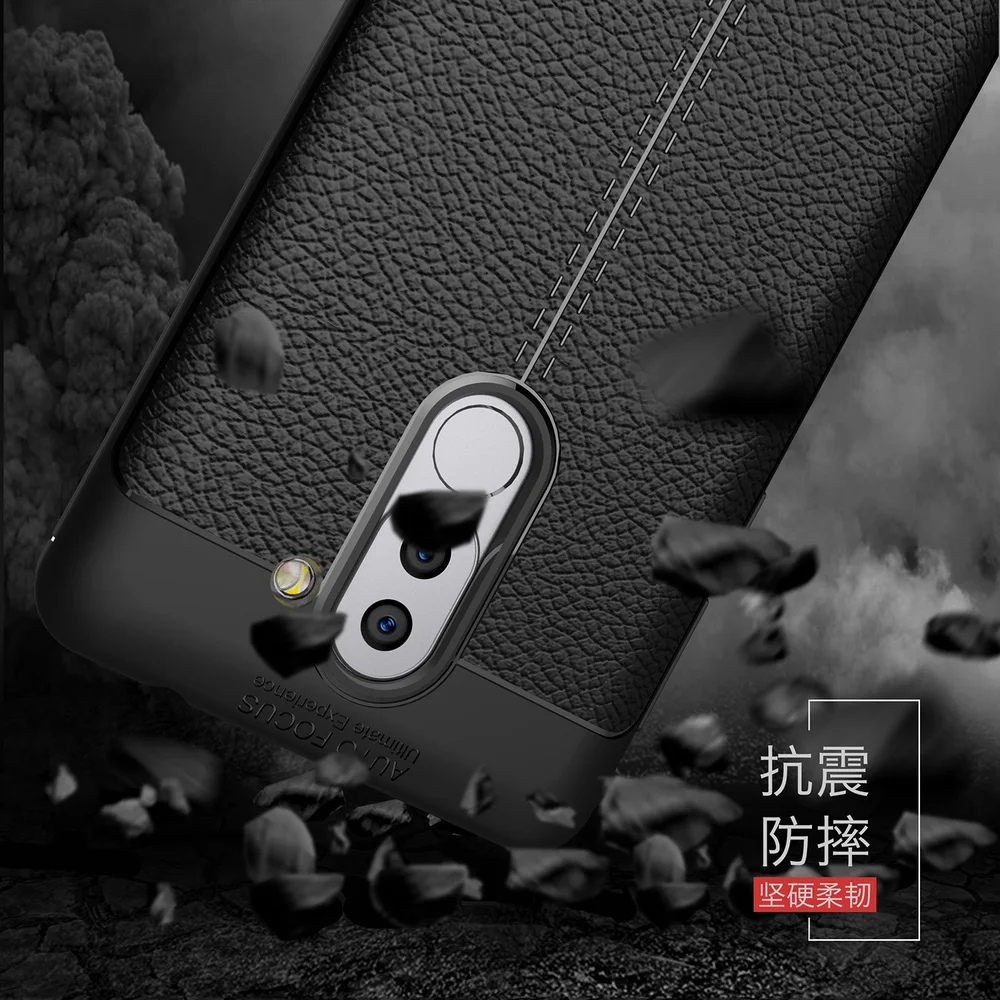 Для Huawei Honor 6X матовый чехол GR5 2017 Мягкий силиконовый чехол-бампер BLN-L21 BLN-L61 BLL-L22