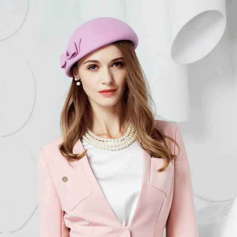 Женская новая модная зимняя шляпа Fedora Элегантное свадебное платье для банкета