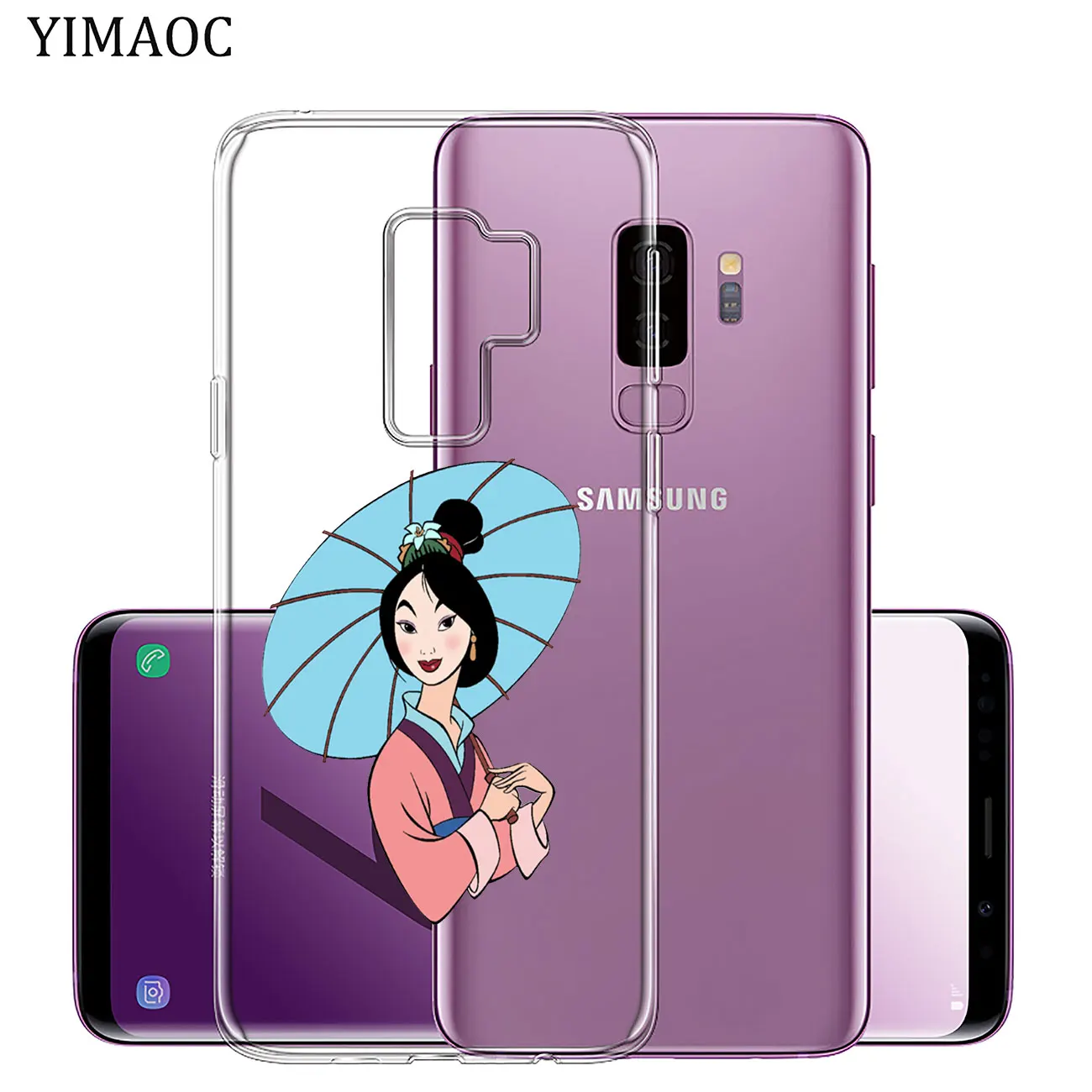 YIMAOC мультфильм Мулан аниме чехлы для мобильного телефона из мягкого силикона с