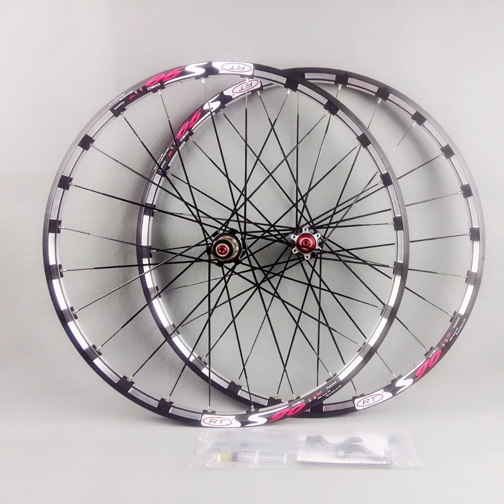 Новинка 2017 г. фрезерные трехсторонние колеса для горного велосипеда RT передние