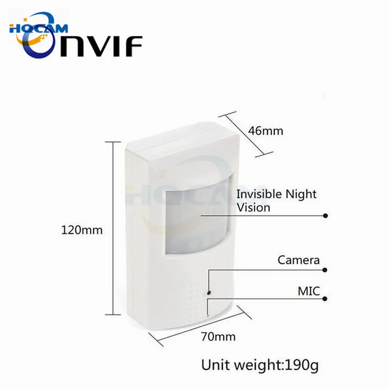 HQCAM Wifi 1080 P мини ip-камера 940nm светодио дный LED Безопасность Pir сетевая камера