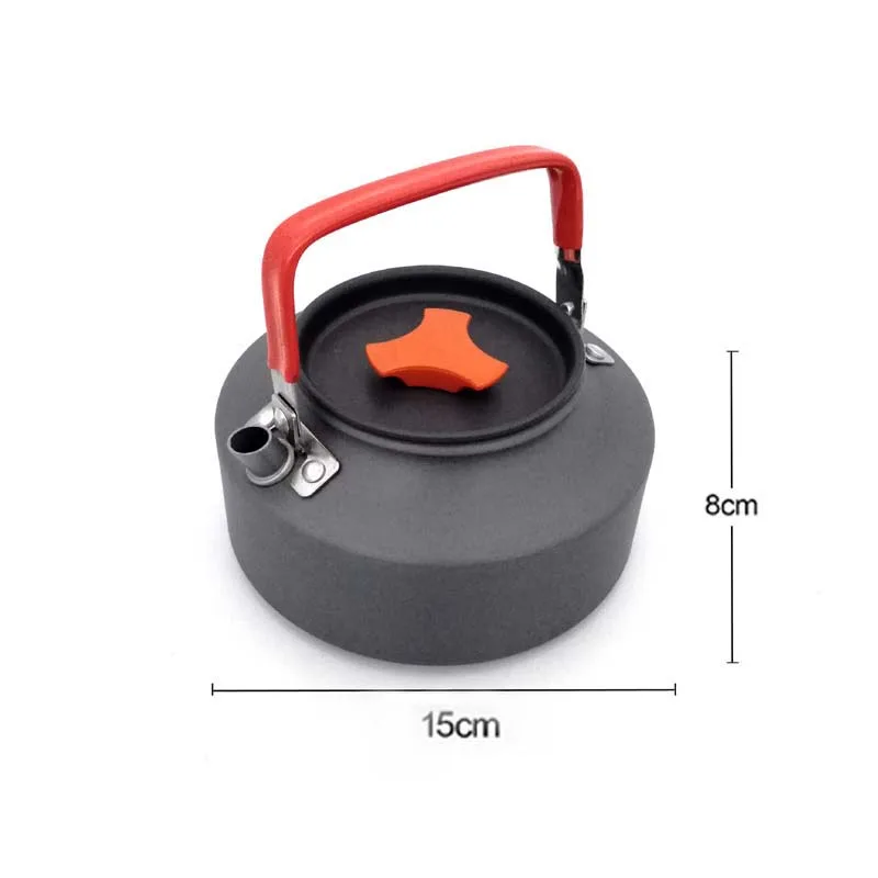 8pcs/Set Portable Cookware Sets Bowl Pot Spoon for Outdoor Camping Hiking Backpacking Travel Tableware Picnic Accessories |