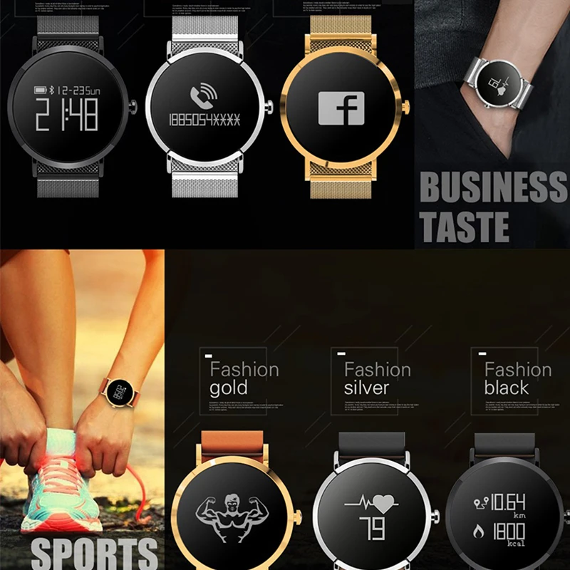KINYO 2019 Фитнес браслет Smartband кровяное давление smartwatch IP67 водонепроницаемый пульт