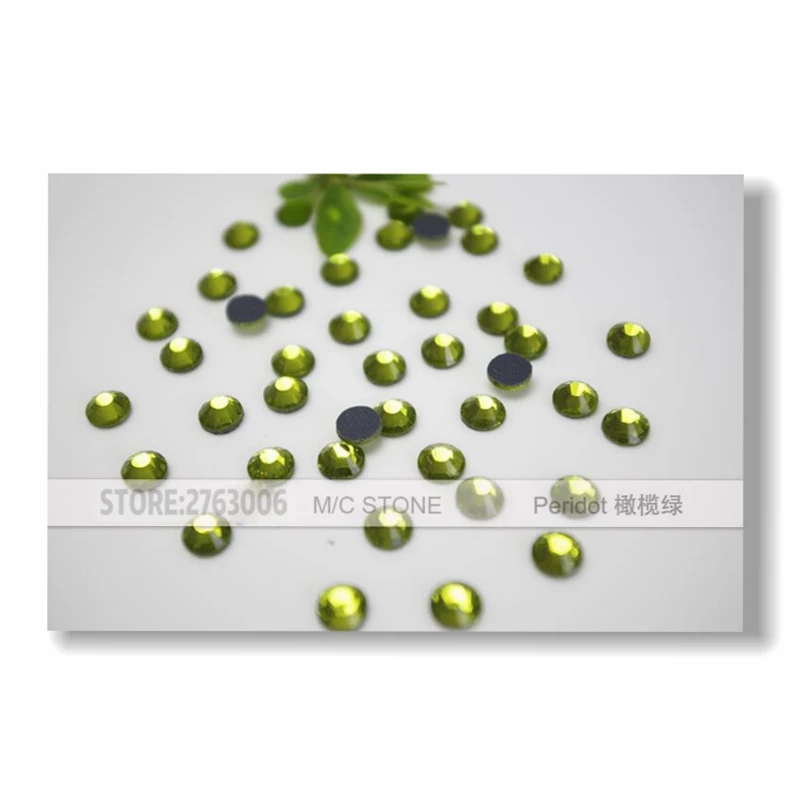 1440 шт SS20 оливковый/Перидот Цвет DMC горячей фиксации горный хрусталь кристалл
