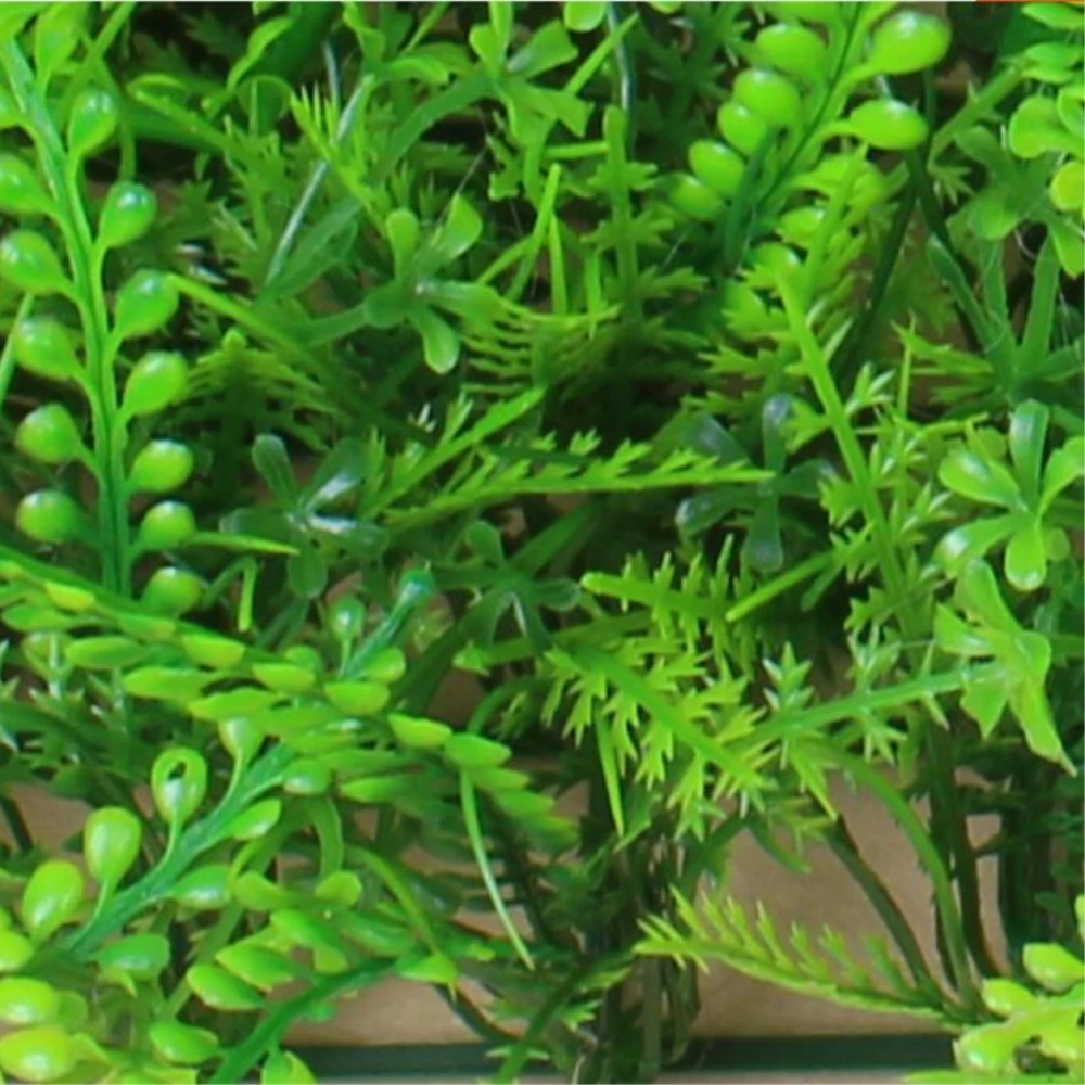 Искусственные растения 10 шт./лот настенная пластиковая трава свадебный фон