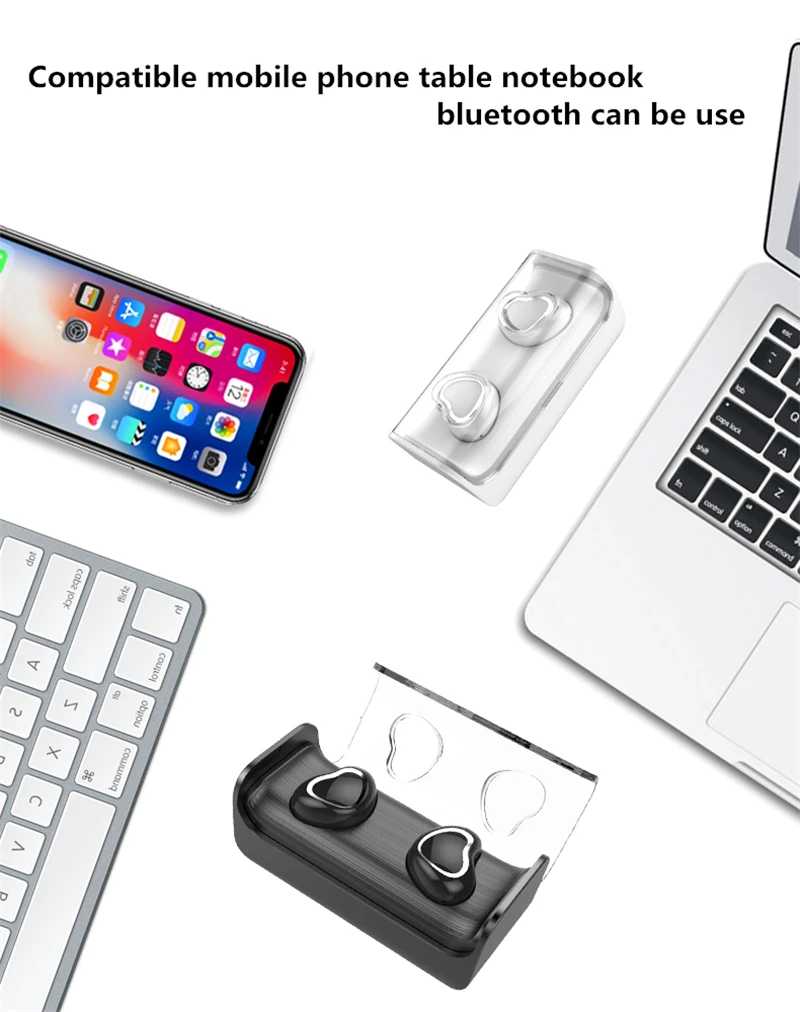 Tradexert TWS-7 Беспроводная bluetooth-гарнитура 5,0 спортивные наушники Водонепроницаемая bluetooth-гарнитура с микрофоном для iphone huawei xiaomi
