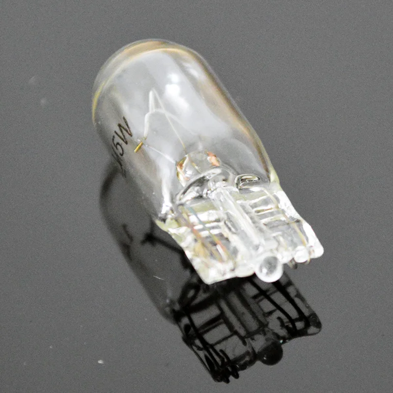 Бегемот (100 шт./лот) Clear 501 194 W5W T10 белое стекло 12V 5W W2.1x9.5d Одиночная автомобильная