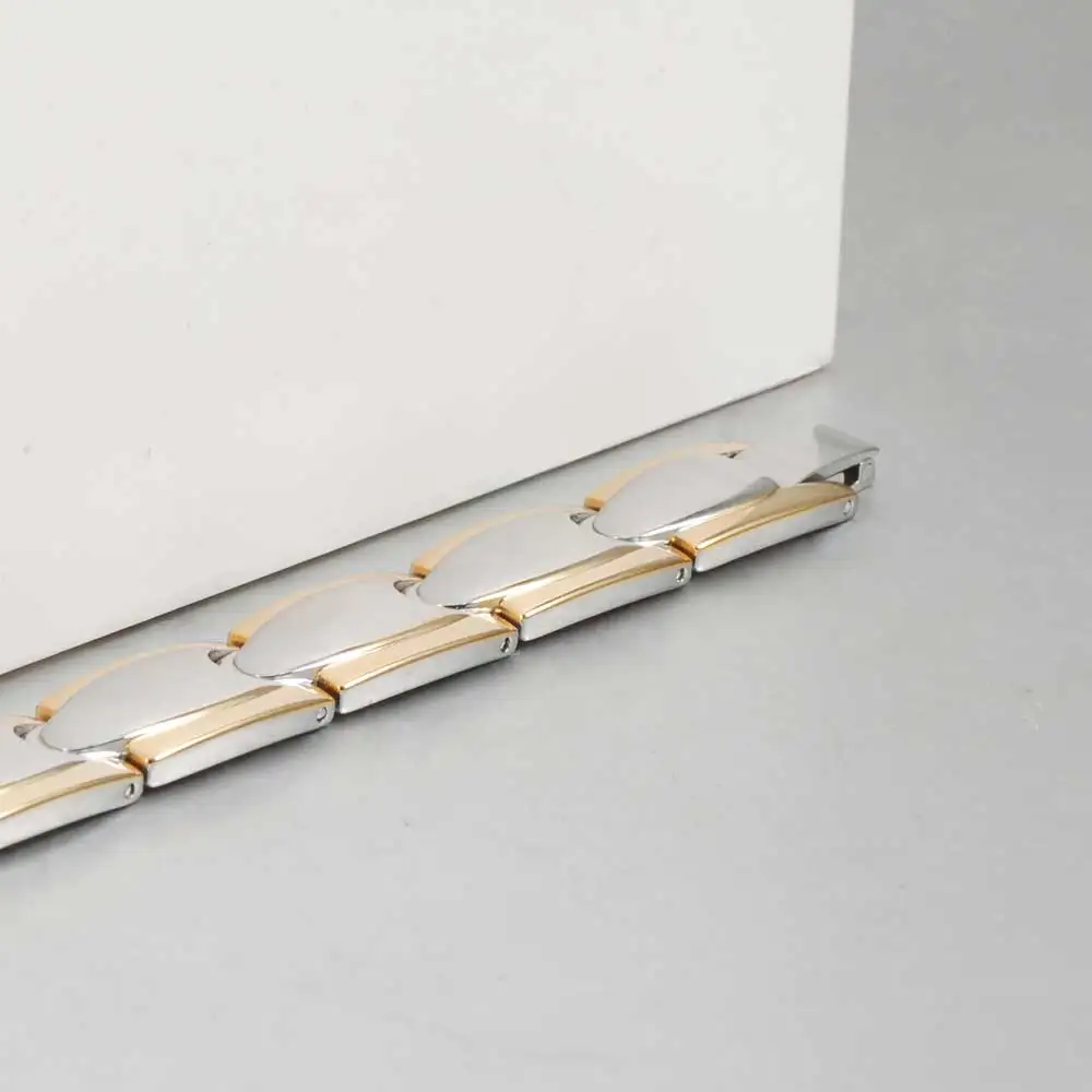 Браслет Мужской Магнитный из нержавеющей стали ювелирное изделие с цепочкой