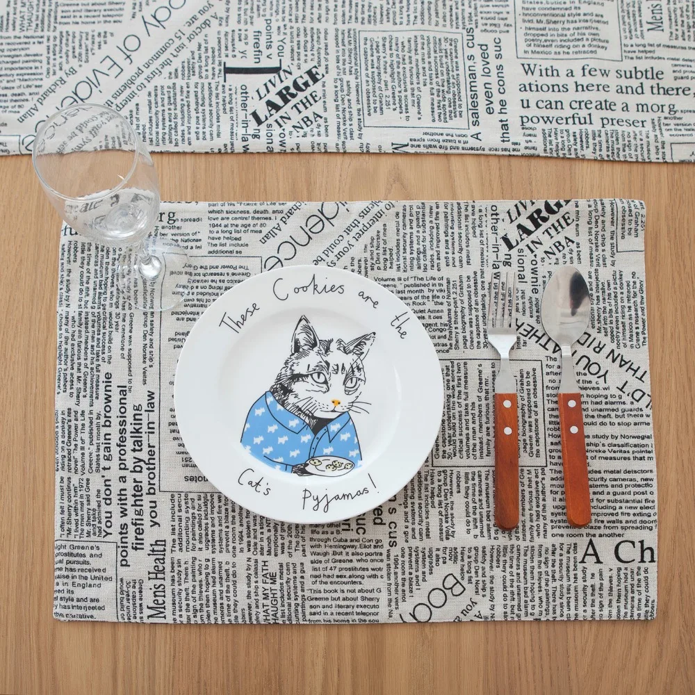 Подстилка-салфетка в скандинавском стиле коврик с подогревом салфетки коврики