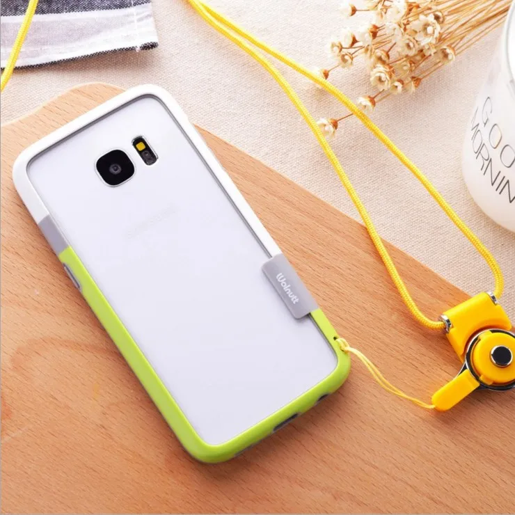 green white Sam S10 plus Zenus Walnutt цветной противоударный бампер, силикон+ PC Рамка Бампер для samsung Galaxy S9 plus S8 note8 note10 note9 рамка - Цвет: green white