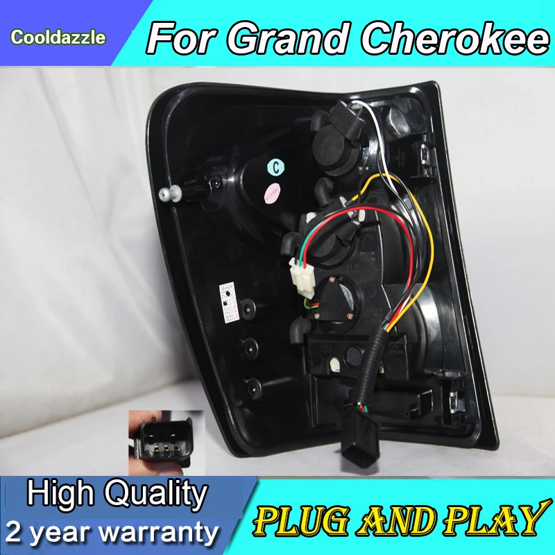 Задние галогенные светодиодные фонари для Chrysler Grand Cherokee 1999 2000 2001 2002 2003 2004 |