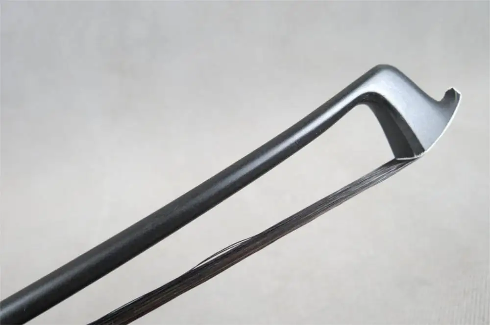 1 шт. профессиональный черный бант для скрипки из углеродного волокна 4/4 хороший