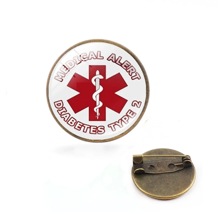 Новинка 2019 эксклюзивные броши в виде звезд жизни шпильки для диабетиков