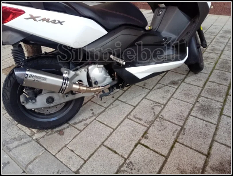 T-MAX 530 выхлопной мотоциклетные T MAX 530 Escape slip on Соединительная труба для Yamaha TMAX 530 500 TMAX530 TMAX500 2008