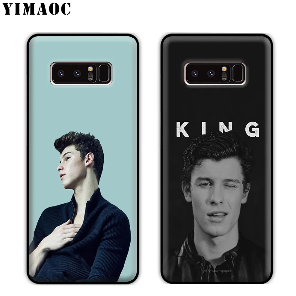YIMAOC Шон Мендес Мягкий силиконовый чехол для телефона samsung Galaxy Note 10 плюс 9 8 A9 A8 A6 2018