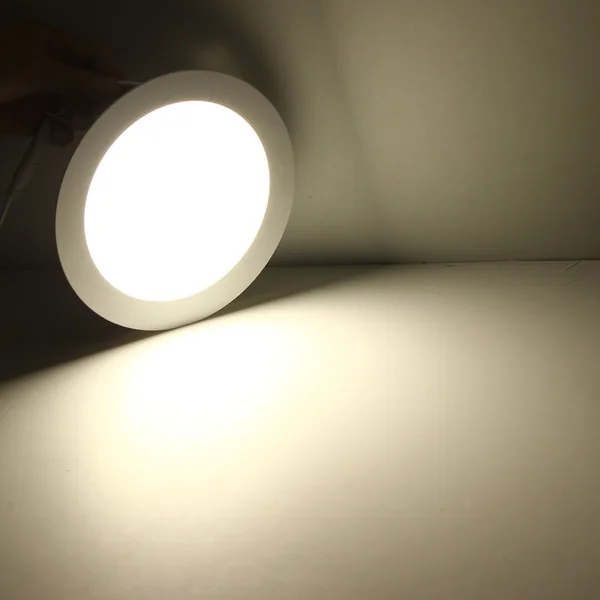 Lámpara de Panel redondo para empotrar en el techo luz descendente, superficie LED, Ultra diseño fino, 25W, Envío Gratis, 1 unids/lote