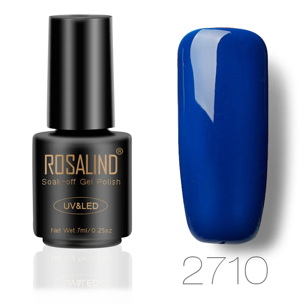 C ROSALIND 15 цветов многоцветные гелевые лаки для рисования Soak-off UV светодиодный Гель-лак ручка для росписи лаком для ногтей художественная основа для маникюра 7 мл - Цвет: C