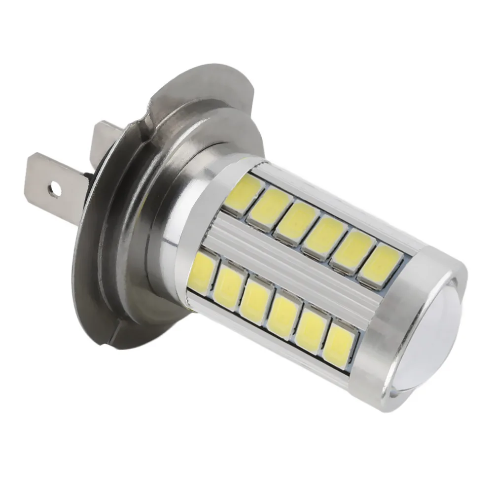 1Piece H7 Super Bright White 5630 SMD 33 LED Auto Car Fog Driving Light Lamp Bulb Led Headlight Hot Sell | Автомобили и мотоциклы