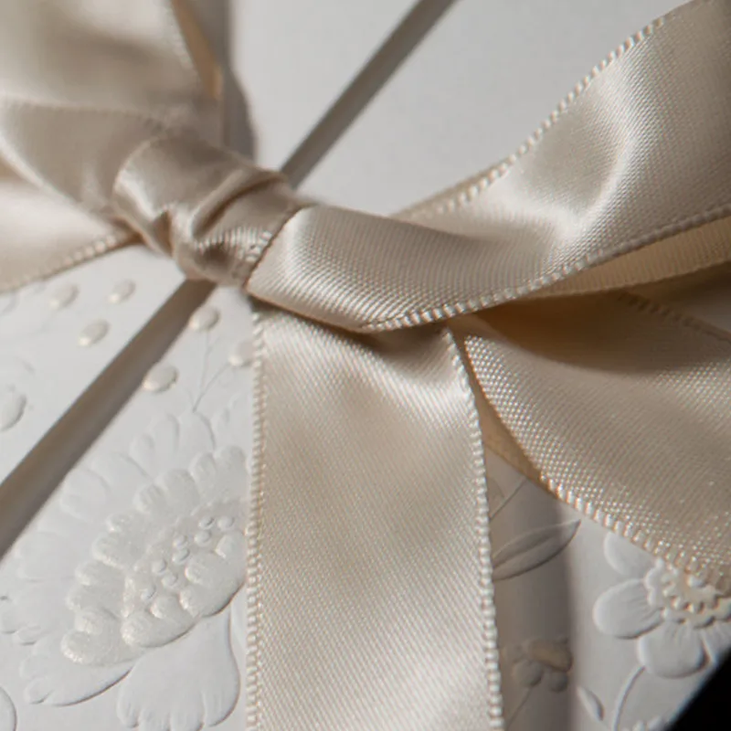 European Style Wedding Invitation Card Laser Cut 1Set (Wild Card+Blank Pages+White Envelope) Greeting Party Decor Supplies | Дом и сад