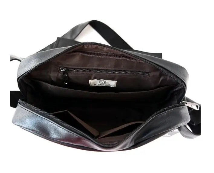 Новинка 2019 хит продаж Модная ретро мужская кожаная сумка на плечо