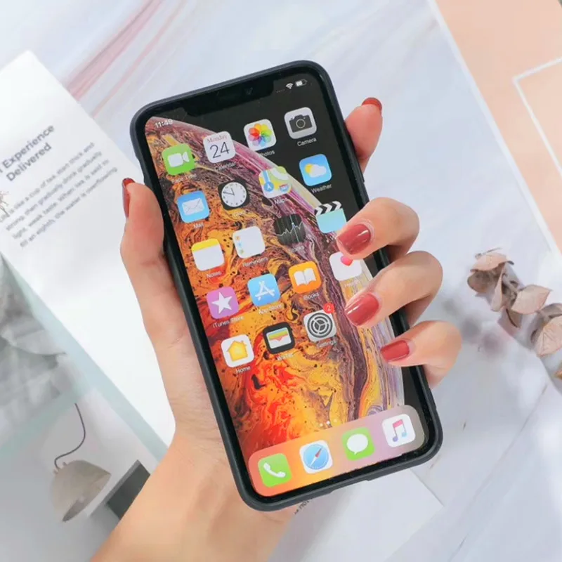Роскошный чехол для телефона Xiaomi Mi 9 SE 8 Lite Mix 2 2s 3 Redmi 7A K20 Note 7 5 6 Pro окрашенный