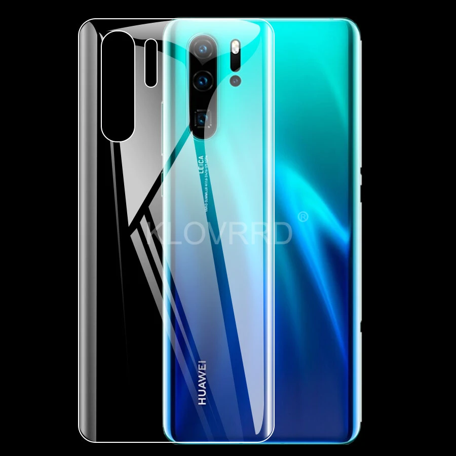 Передняя + задняя мягкая пленка для Huawei P30 P20 Lite Pro полная защита экрана Honor 10 9 8X