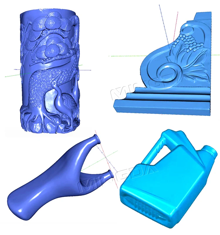 Высокоточный промышленный 3d сканер для скульптуры резьбы рукоделия