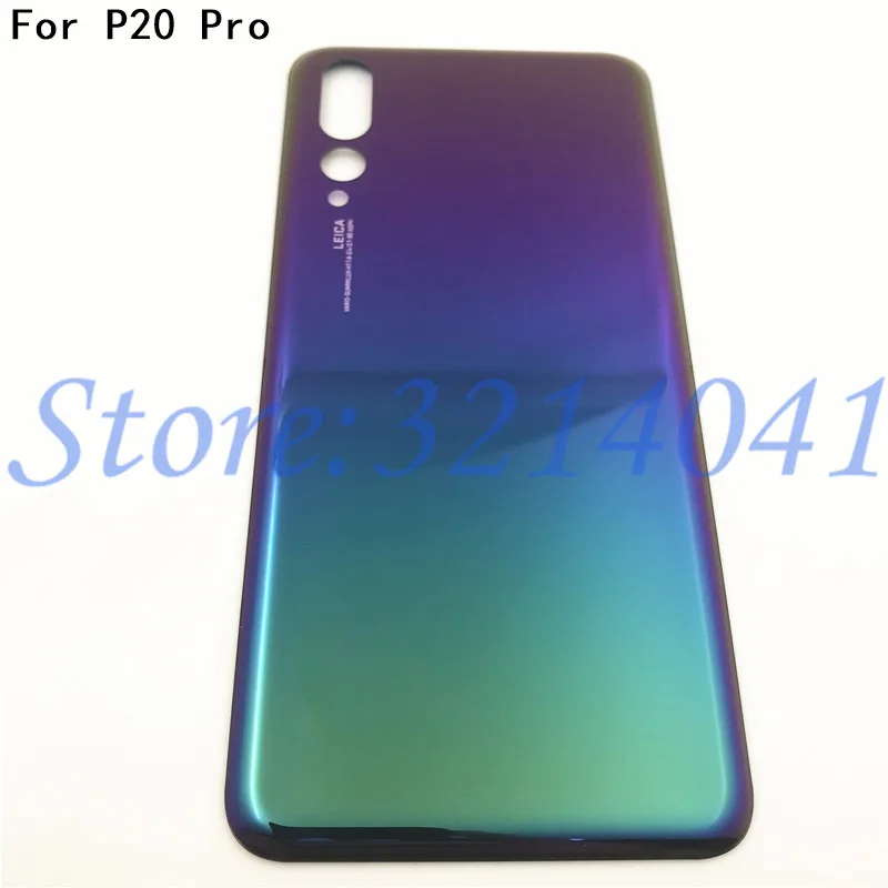 Новинка 6 1 дюйма для Huawei P20 Pro задняя крышка батарейного отсека корпус стеклянная