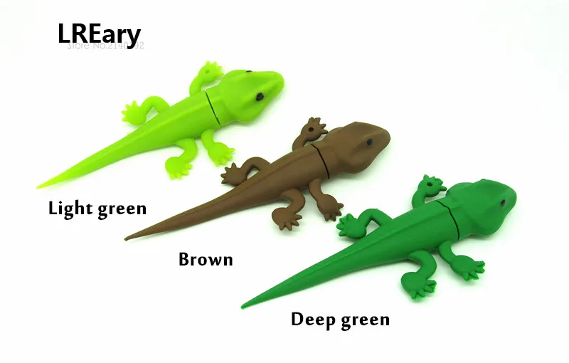 Lizard/хамелеон флэш накопитель usb карта памяти pendrive подарок 4 ГБ 8 16 32 мультяшный Gecko