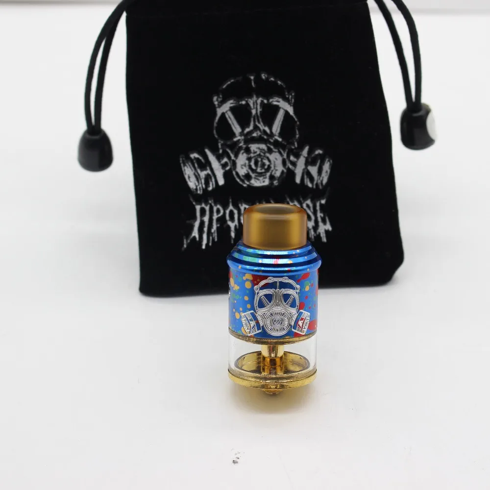 Атомайзер Apocalypse GEN 2 RTA RDTA с широким отверстием капельный наконечник 24 мм