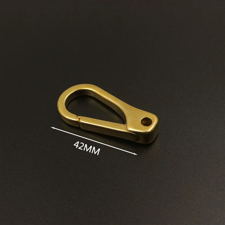 Латунная пряжка Meetee металлические Пружинные зажимы для сумок защелки ремня 15/20/25