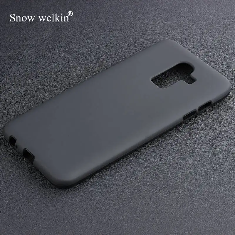 Тонкий мягкий силиконовый чехол из ТПУ с гелевым покрытием для Samsung Galaxy J8 2018 J810 J810F
