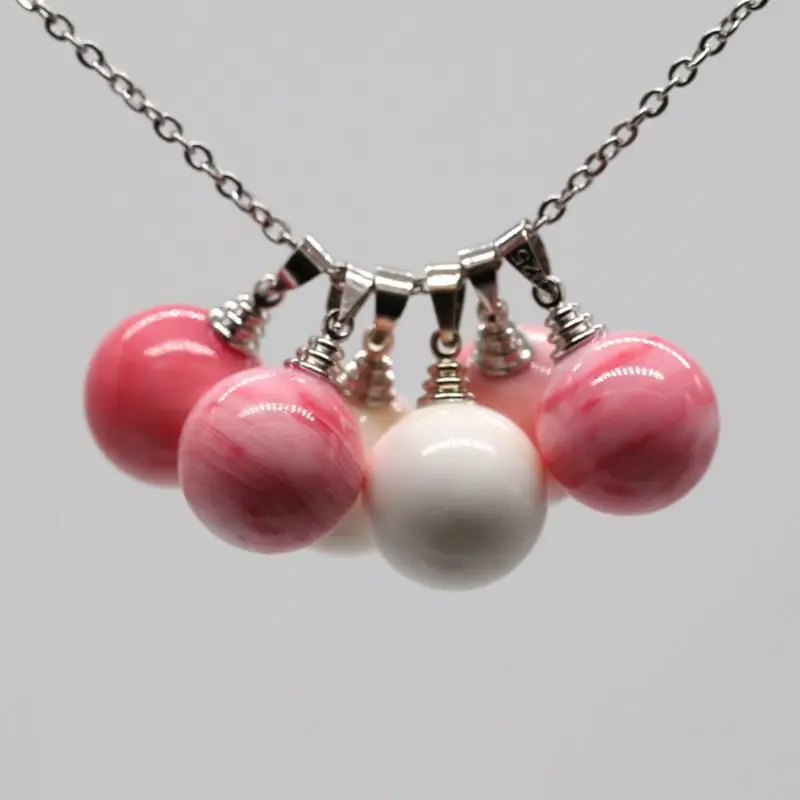 Натуральные подвески с камнями заводские цены 14 мм бусины Подвески красный