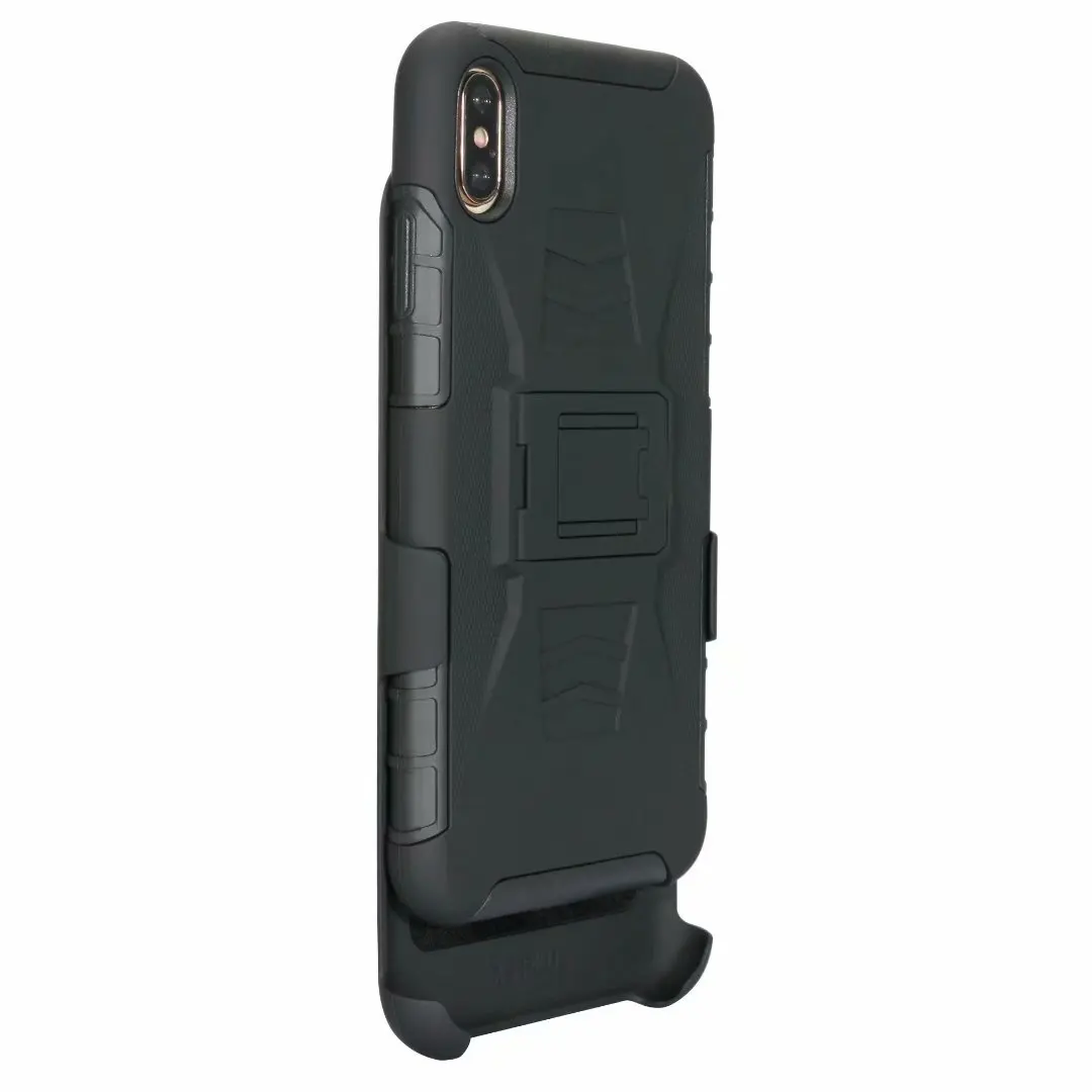 3в1 военный повышенная нагрузка Жесткий 3D робот Броня чехол для iPhone X XS MAX XR 5 SE 6 S 7 8