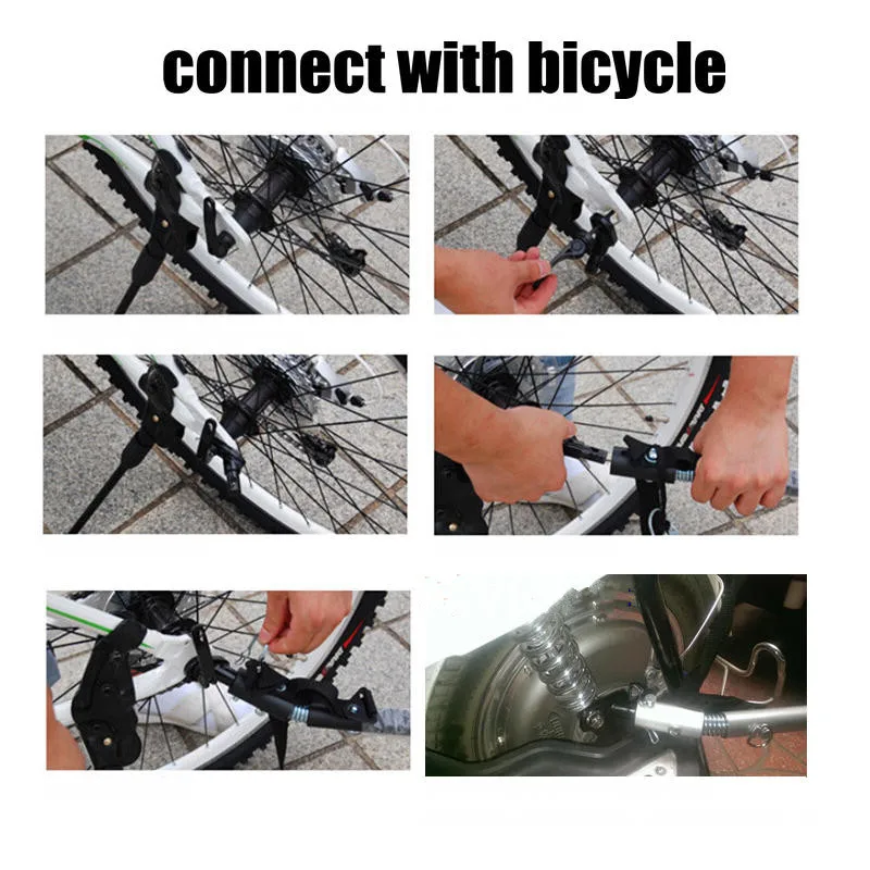 2 в 1 близнецов велосипедный прицеп Материал стержня: алюминиевый сплав 20