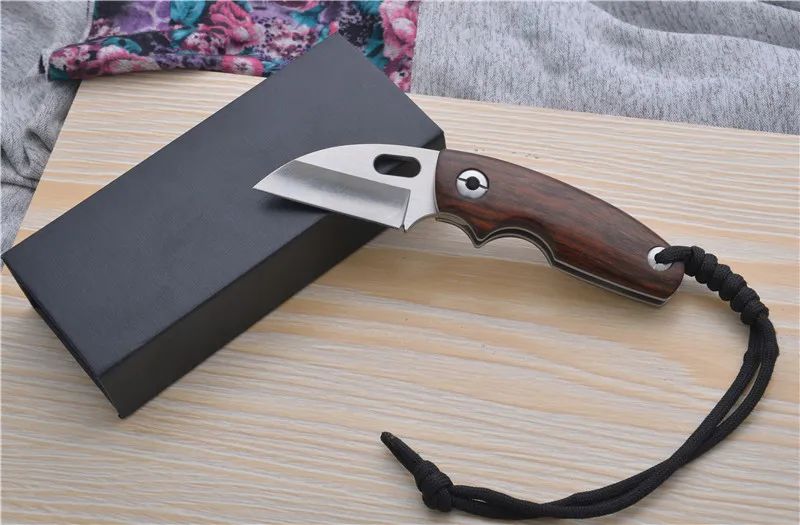 Jufule meitianyidu D2 складной нож с деревянной ручкой из игры на свежем воздухе брелок