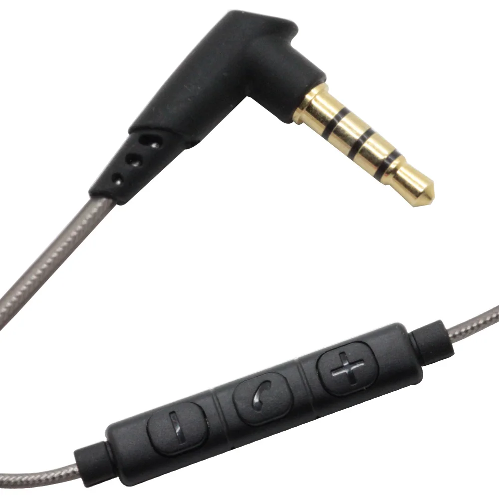 Кабель для Shure SE215 SE315 SE425 SE535 SE846 кабель наушников с дистанционным микрофоном и