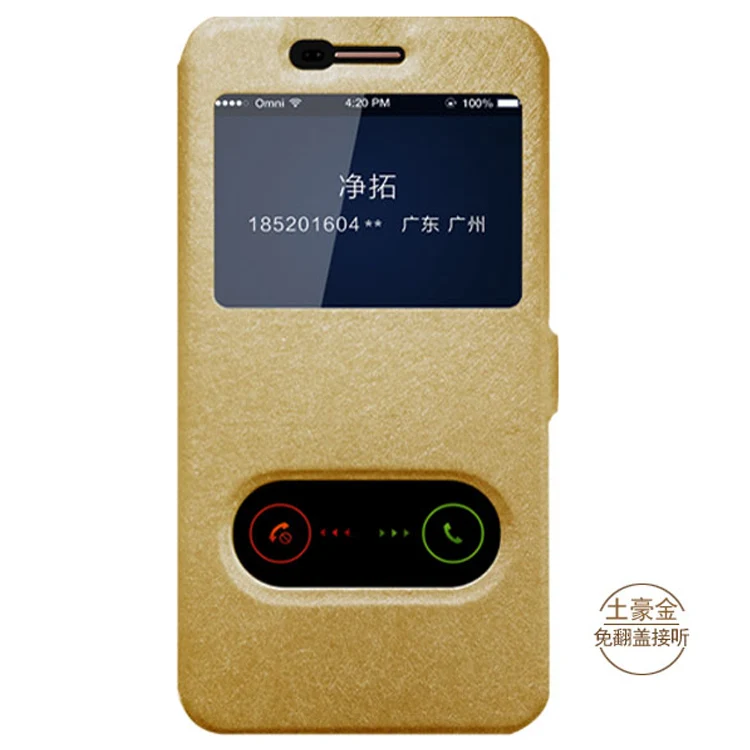 Gold Для Lg K4 Чехол кожаный Жесткий Стенд бизнес флип-чехол для LG K4 Европейская версия 5," чехол для телефона s funda Lg X230 чехол - Цвет: Gold