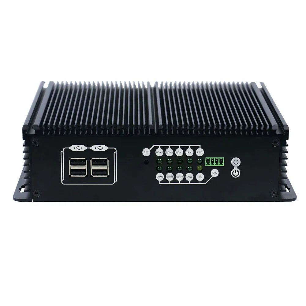 Billig Yanling Embedded Computer Intel Celeron Quad Core J1900 Onboard 4gb Ram Dual Lan Linux Fanless Mini Industrielle Pc Mit Sim Slot