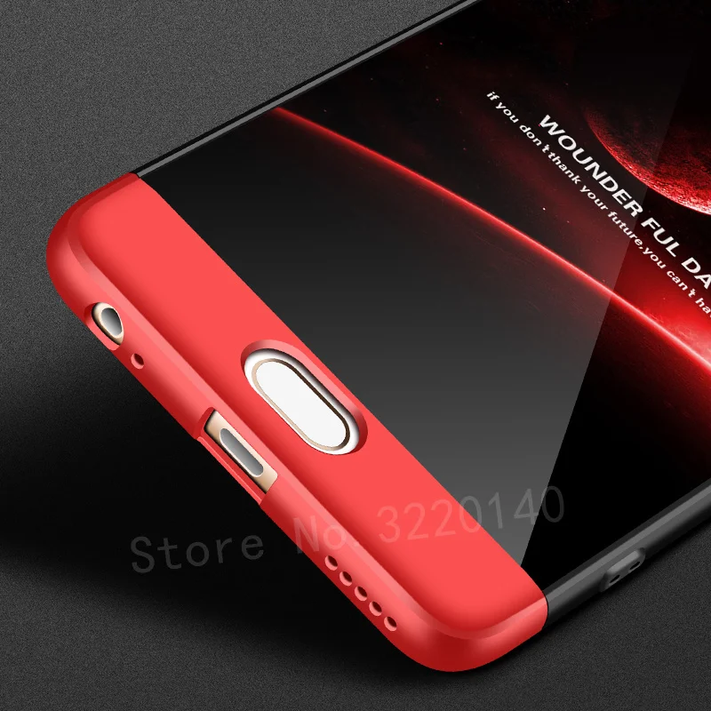 Luxury Hard Matte PC Protection Phone Cases For Meizu M5 Note Case M6 M3 360 Full Body Plastic Back Cover Shell |