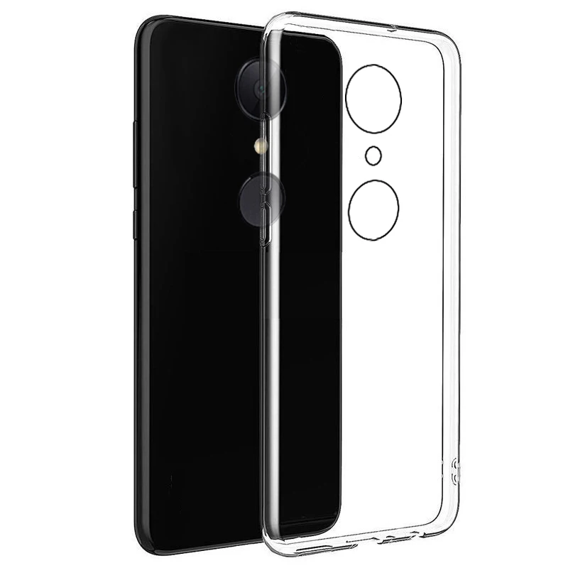 Подходит для Xiaomi Redmi5 простой мягкий чехол нескользящий прозрачный чехол|Бамперы|