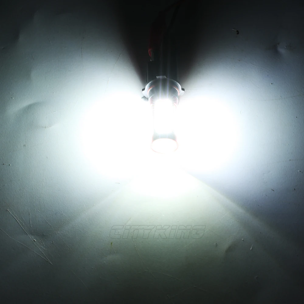 

2 x White 106 SMD 4014 led H11 H4 H7 9005 9006 P13W led Car Fog Light Day Time Running Lamp Auto LED Day Light Automobiles