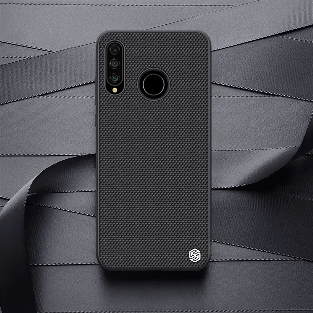Для huawei P30 Lite Nova 4e чехол NILLKIN текстурированный нейлоновый волоконный чехол тонкий и легкий протектор задняя крышка для huawei P30Lite чехол